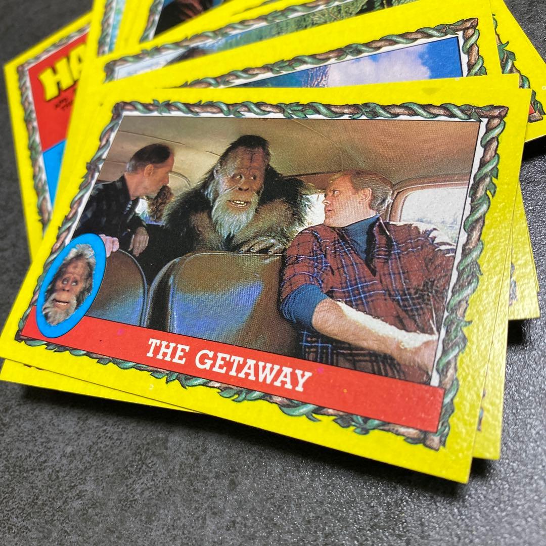 超レア！　1987 TOPPS ハリーとヘンダーソン一家　トレーディングカード