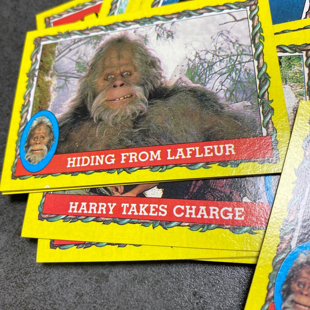 超レア！　1987 TOPPS ハリーとヘンダーソン一家　トレーディングカード