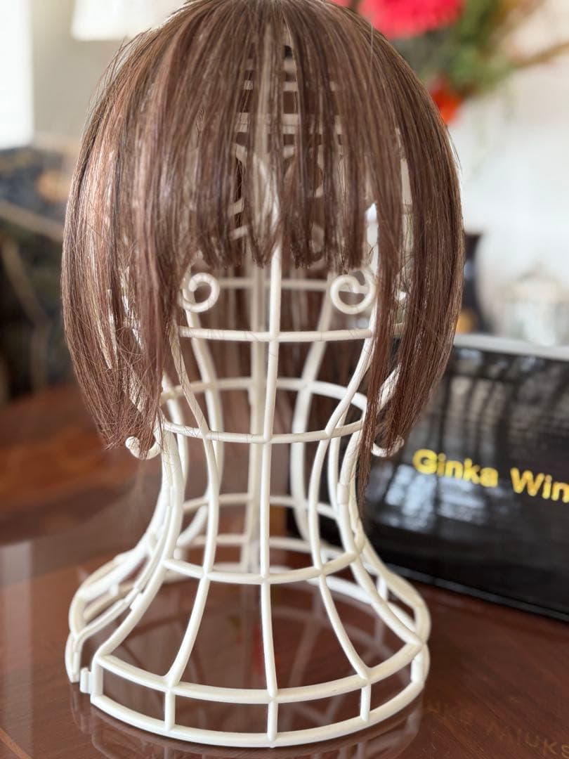 新品未使用！ギンカウィンカ ドレスドヘアー ショート前髪有　ライトグラデ