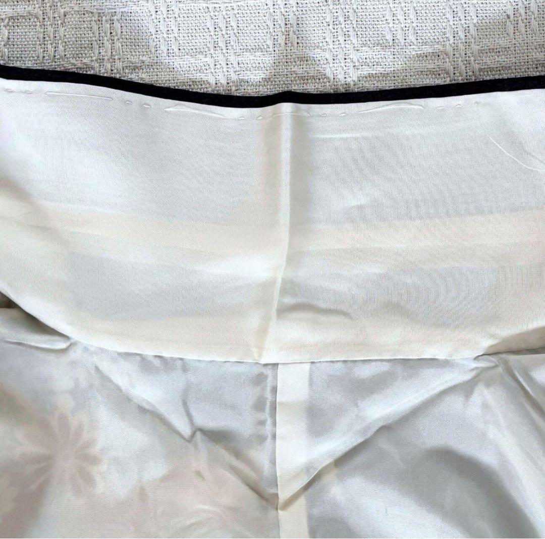 美品 振袖 フルセット 身丈155 正絹 刺繍衿 ネイビー 紺