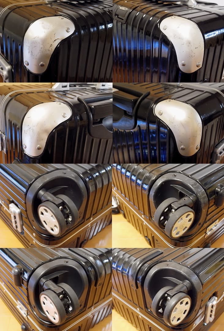 ◇RIMOWA/リモワ リンボ 中サイズ60L ブラック◇メンテ・クリーニング済
