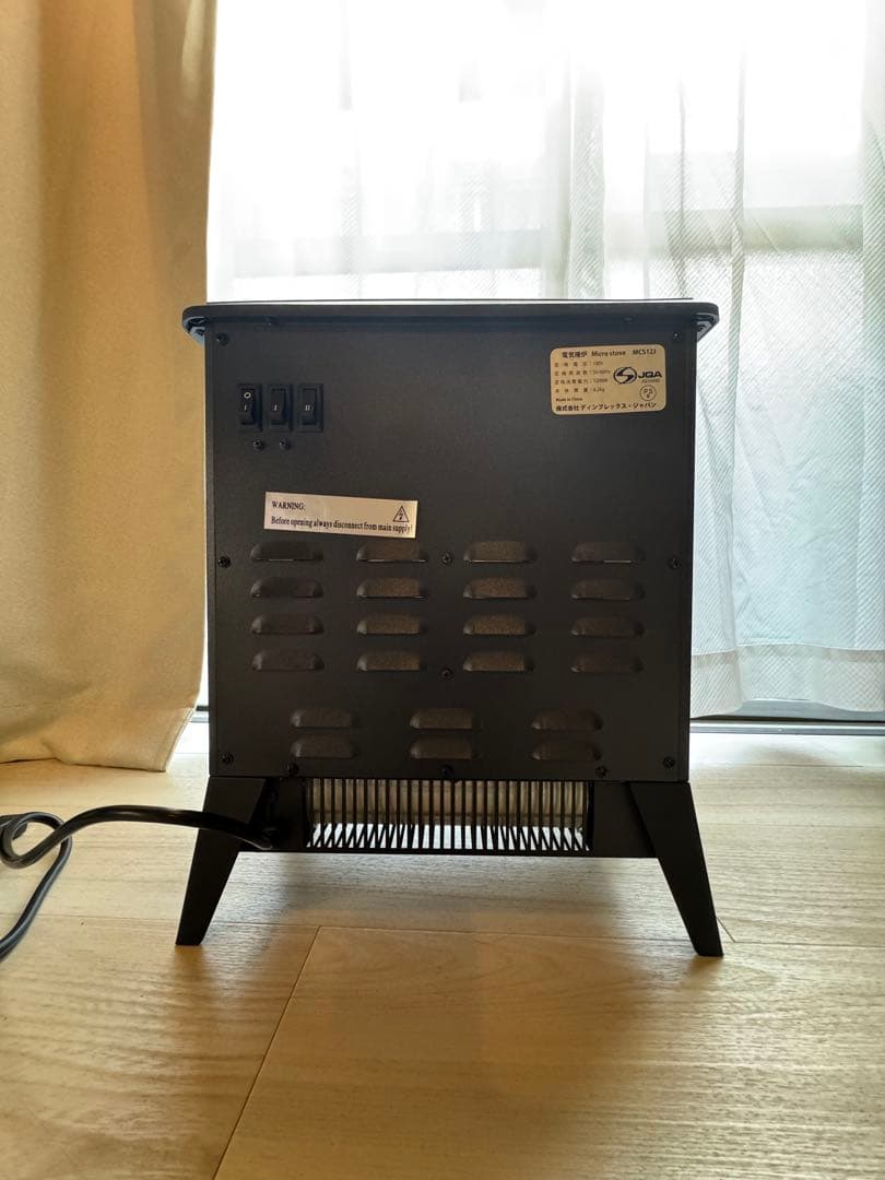 Dimplex Micro stove MCS12J 電気ストーブ 中古