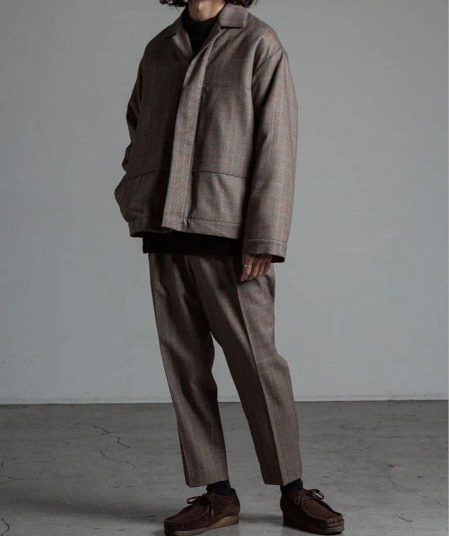 ✳︎Glencheck Flannel UtilityShirts マーカウェア