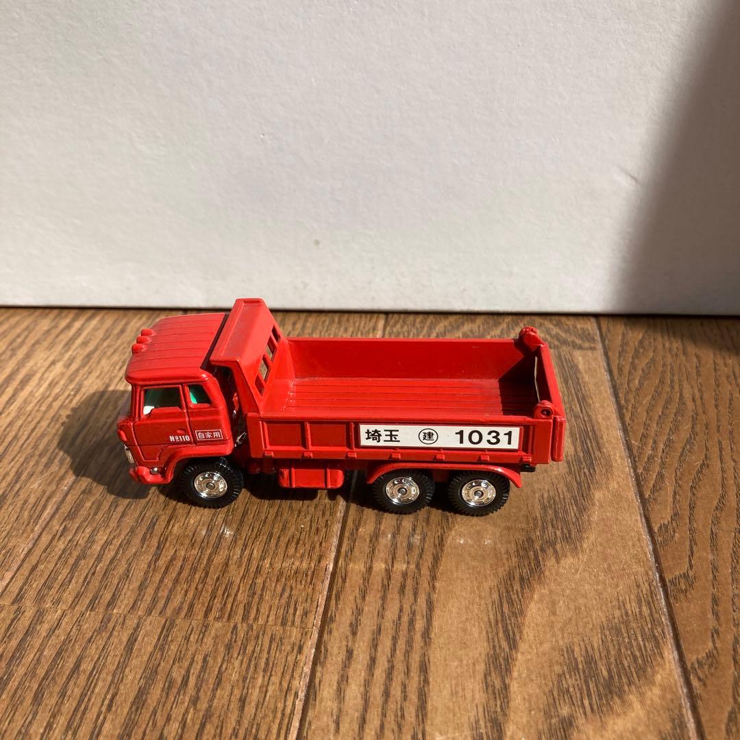 値下げトミカダンディダンプ　 三菱　CANTER 日野ダンプカー赤　2個セット