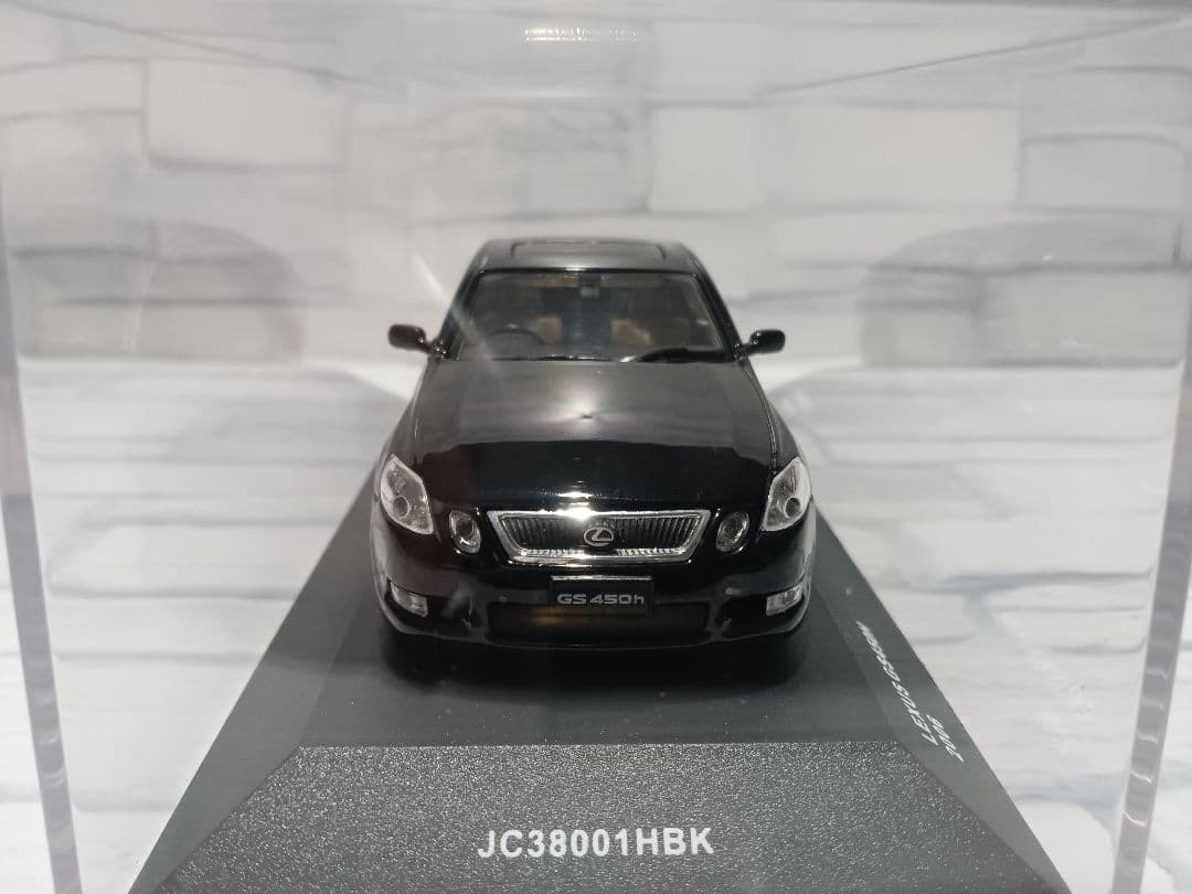 1/43 京商　レクサス　GS450H　ミニカー　ブラック