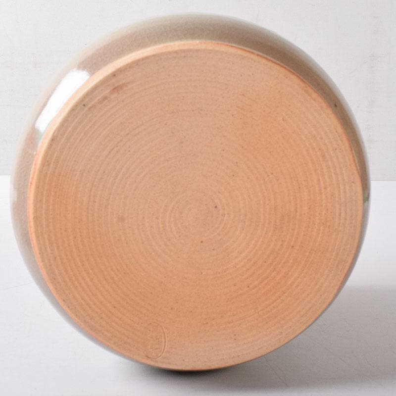 茶道具　中村与平作　青磁雲鶴　狂言袴　水指　時代箱　N　7745