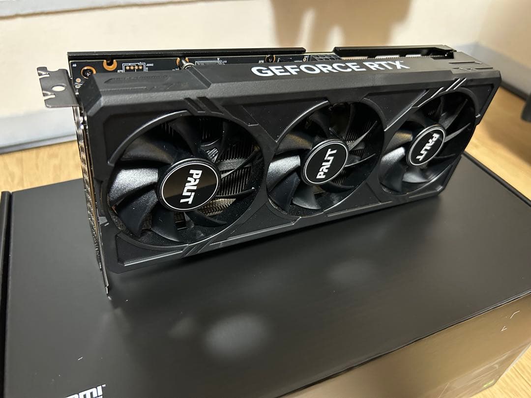 (ほぼ未使用)Palit GeForce RTX 4060 Ti 16GB