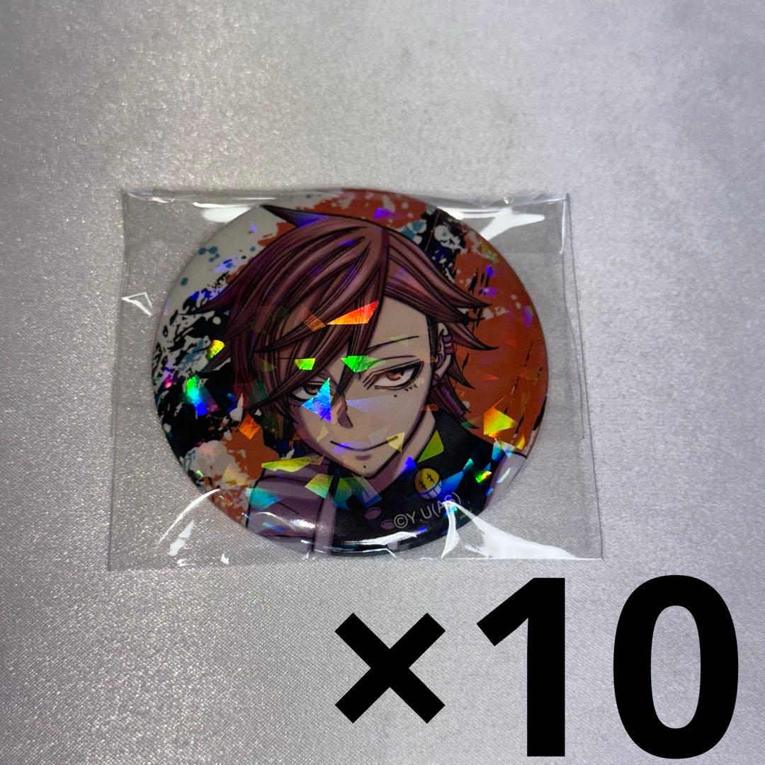 桃源暗鬼 花魁坂京夜 原作 ホログラム缶バッジ マズル ツリビレ メイド 10点