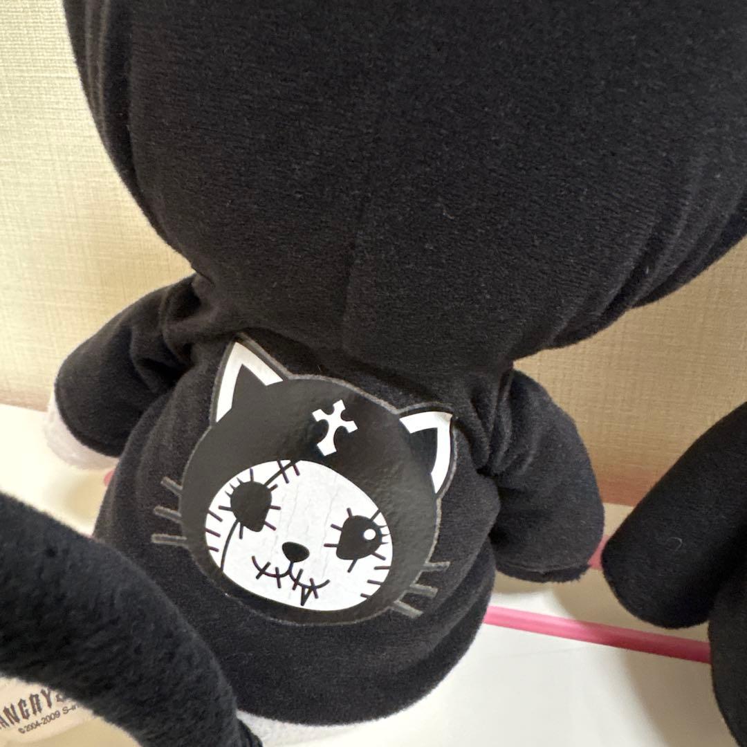 HANGRY &ANGRY ぬいぐるみ④　ハングリーアングリー　パーカー黒