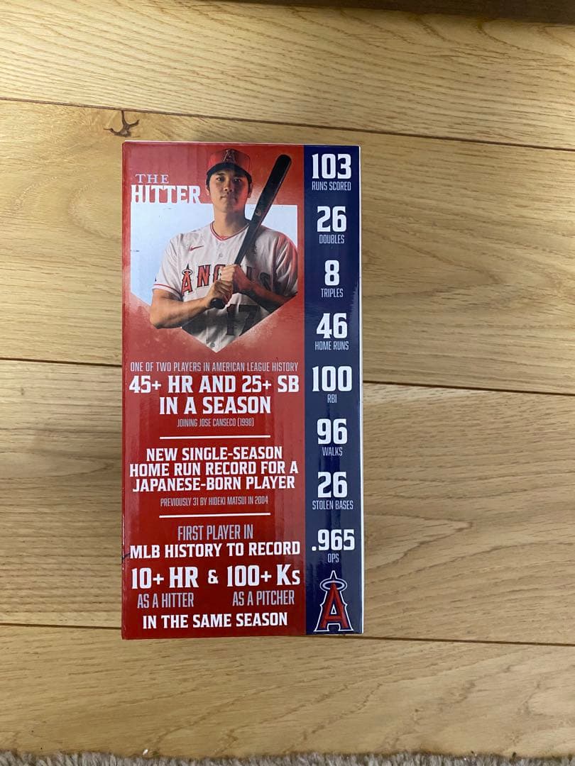 【希少】大谷翔平 2021年 エンゼルス時代のボブルヘッド