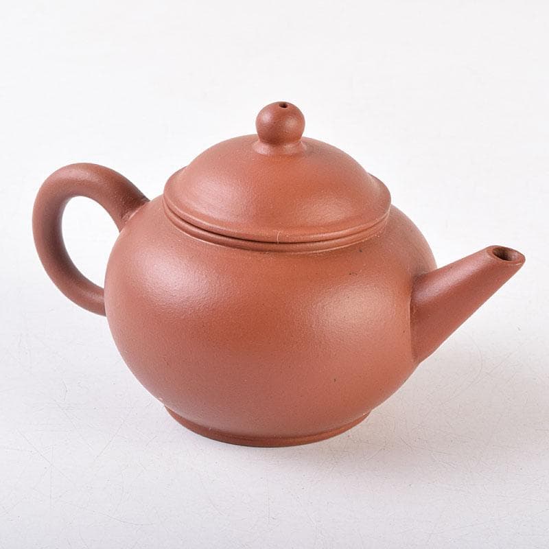 中国　中国宣興銘　紫砂　朱泥　急須　茶壷　C　R9060