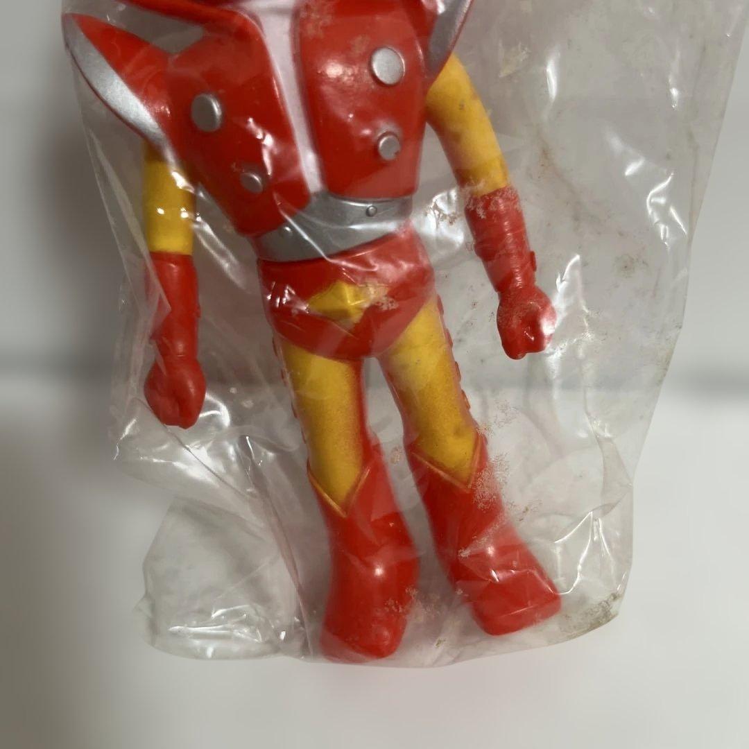 ⚠️レア　ちいさなスーパーマン　ガンバロン　ブルマァク　当時物　ミニソフビ