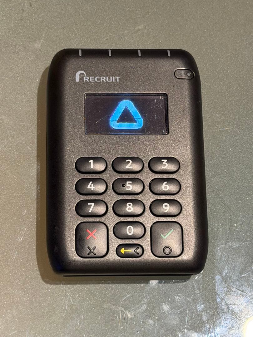 リクルート エアペイ カードリーダー Airpay 決済端末 移動販売 コード付