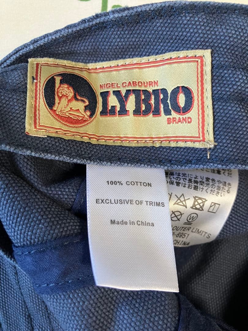 ナイジェルケーボン メカニックキャップ ネイビー フリーサイズ 未使用品