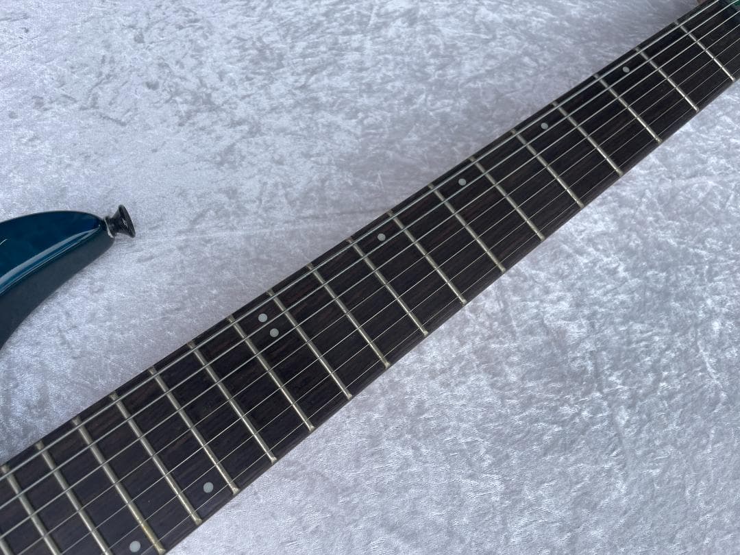 ギター Y1058 gfc GN7-200 Gloss Blue Burst QM