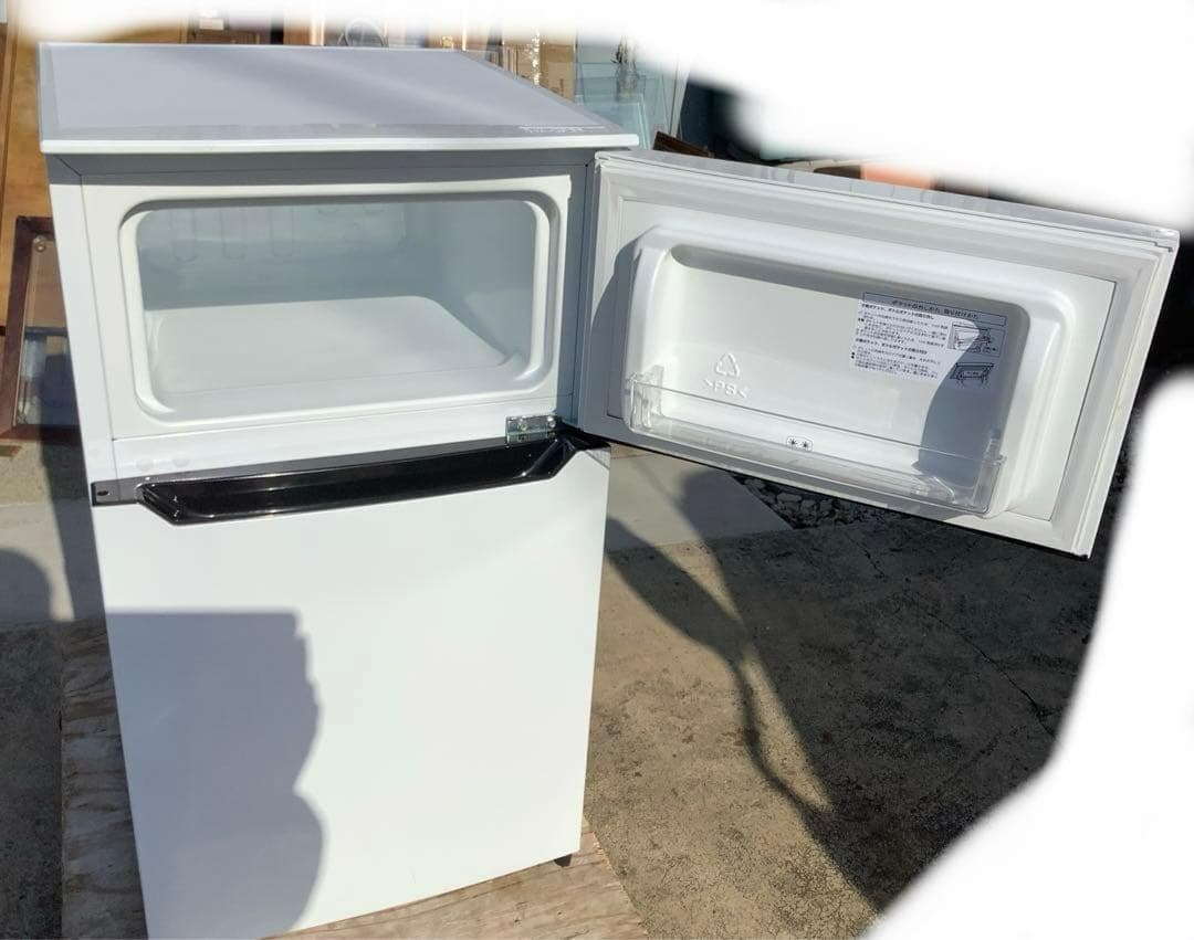 ace ハイセンス 2ドア冷凍冷蔵庫 HR-B95A 2021年製（★）