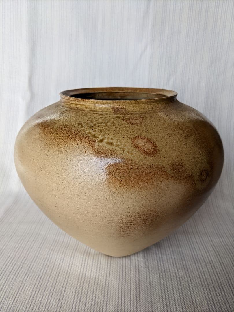 【再値下げ】日展作家、田辺陶豊の壺