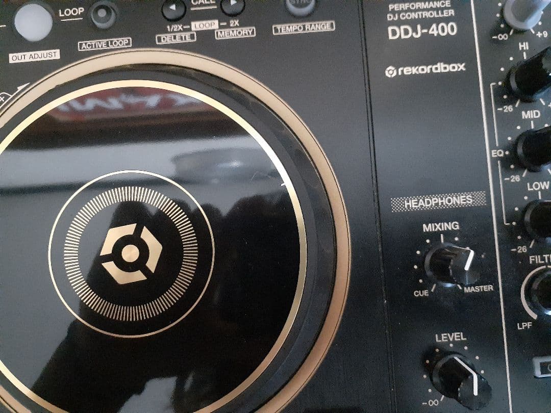 Pioneer DJ DDJ-400 コントローラー　国内限定カラー: ゴールド