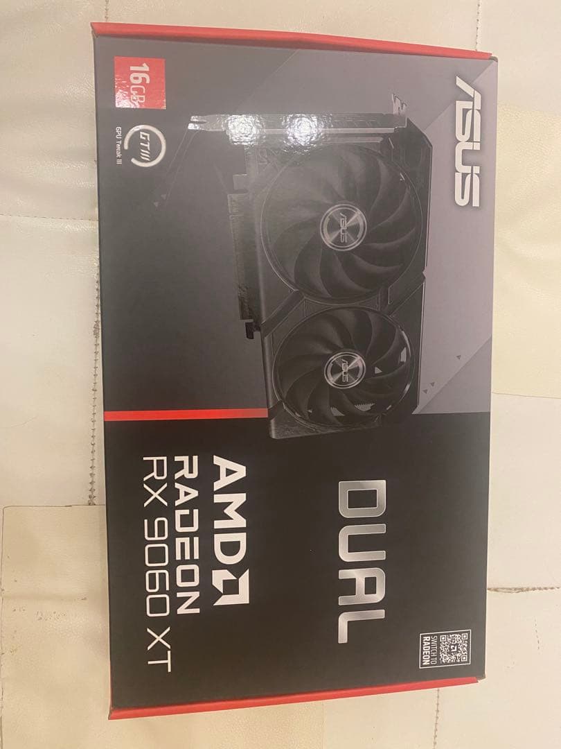 グラフィックボード・グラボ・ビデオカード ASUS Radeon RX 9060 XT DUAL 16GB