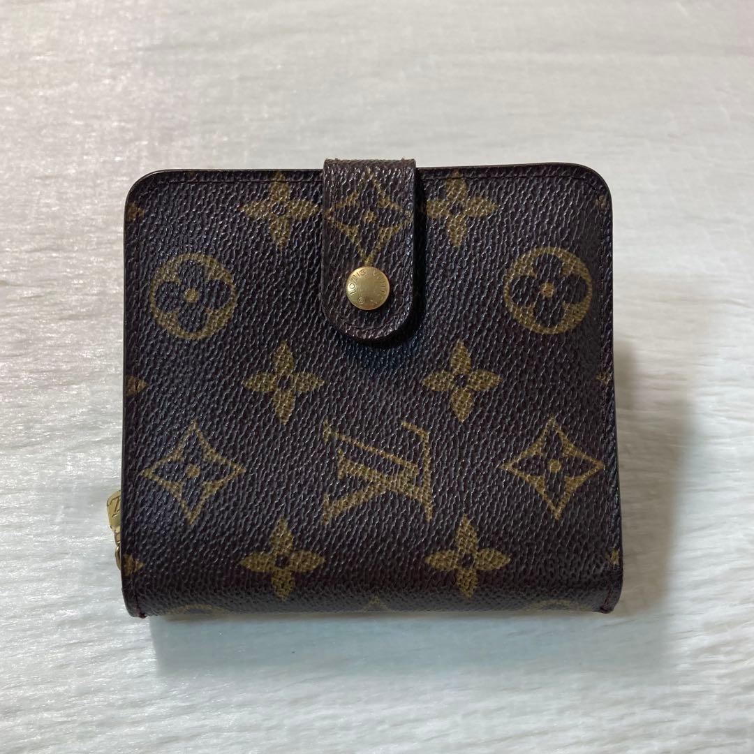 本日限定　美品　LOUIS VUITTON コンパクト　ミニ　二つ折り　折り財布
