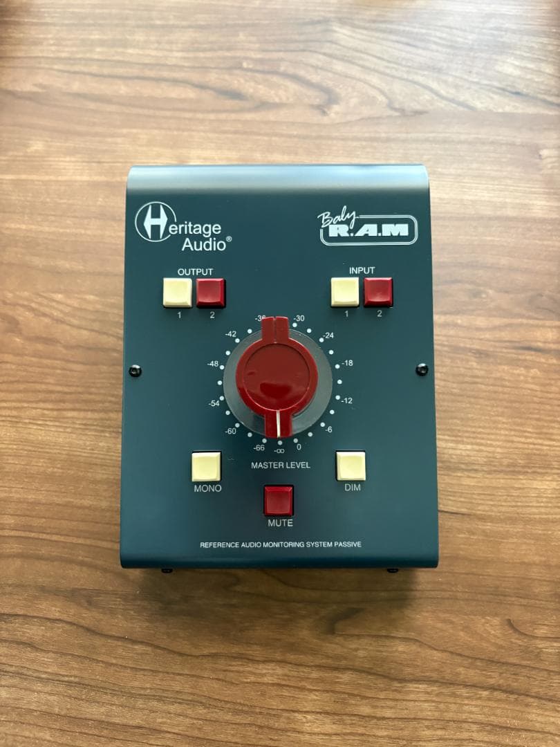 Heritage Audio RAM パッシブモニタリングシステム