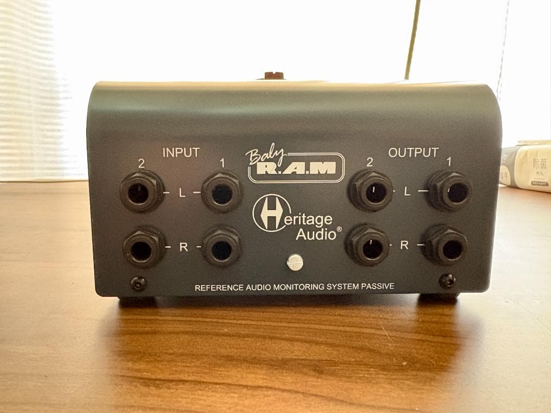 Heritage Audio RAM パッシブモニタリングシステム