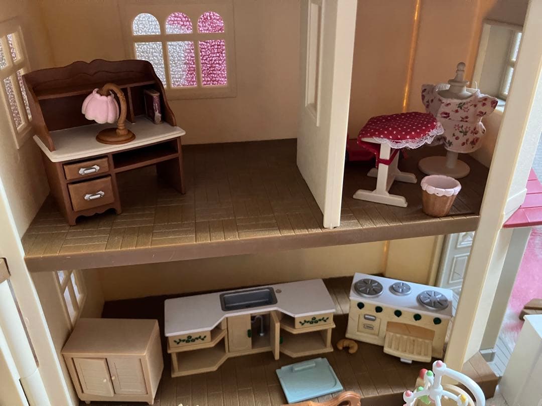 シルバニアファミリー　あかりの灯る大きなお家　ギフトセット