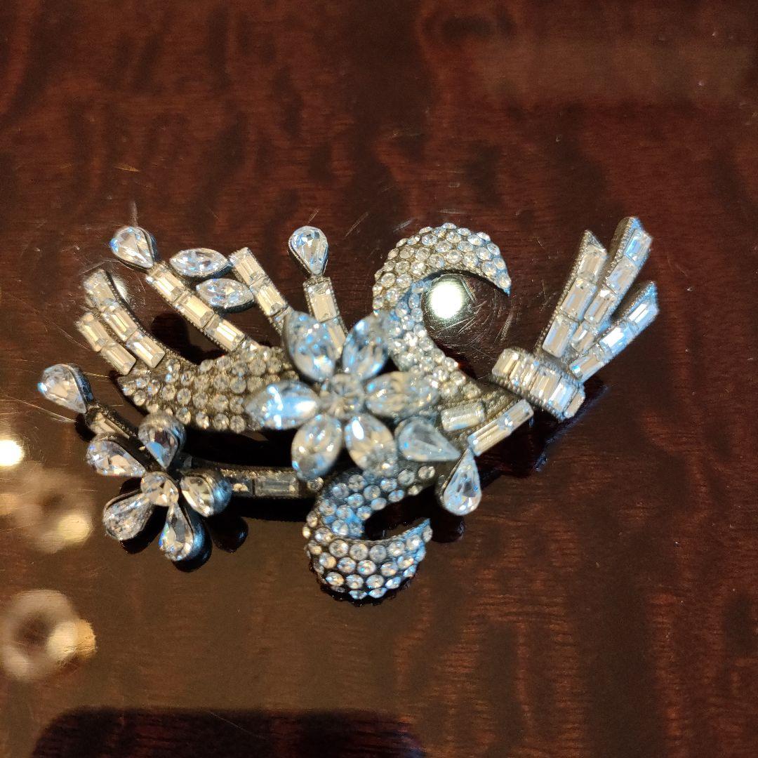 foxey フォクシー フラワー ブローチ クリスマス