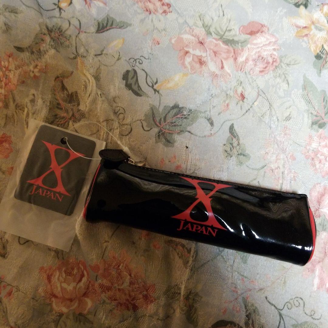 X JAPAN ペンケース 黒・赤