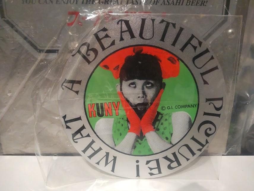 昭和レトロ★当時物 オレたちひょうきん族 山田邦子 ステッカー シール 2枚組