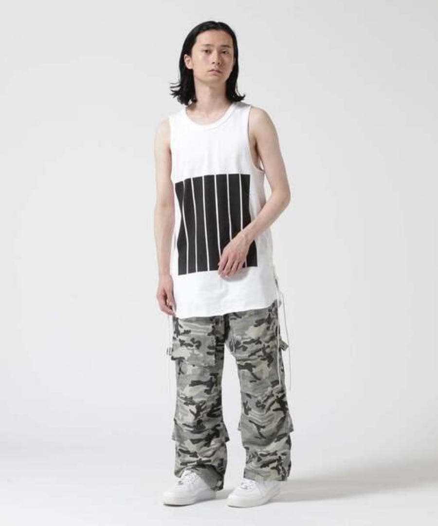 FACETASM レースアップタンクトップ