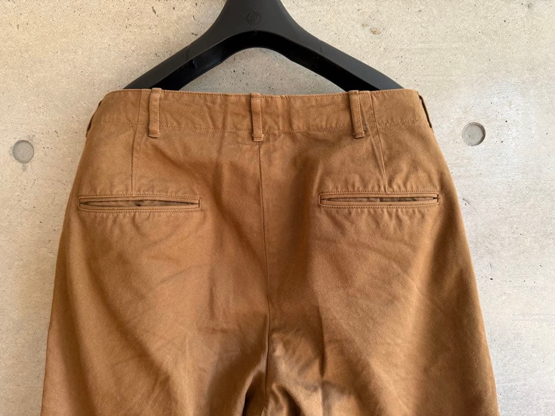2024AW：OUTIL（ウティ） PANTALON Meynes BROWN