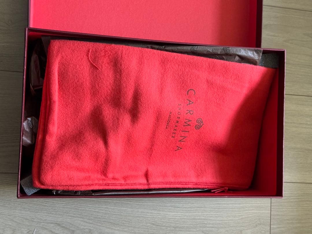 CARMINA ストレートチップ（レイン ラバーソール）80386 UK 6