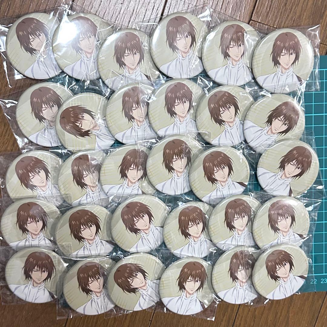 テニスの王子様　不二周助 缶バッジ フルカラー 運試し絵柄　30点セット　痛バ