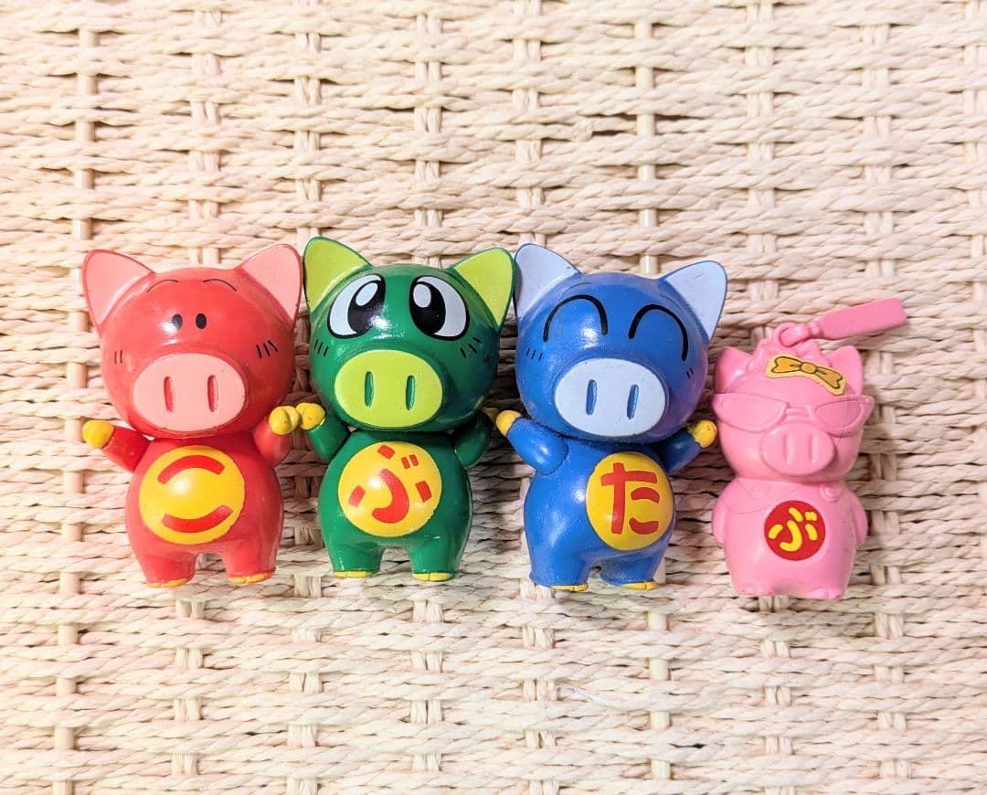 とんでブーリン われらこぶーりん隊 ソフビ 箱無し 平成レトロ