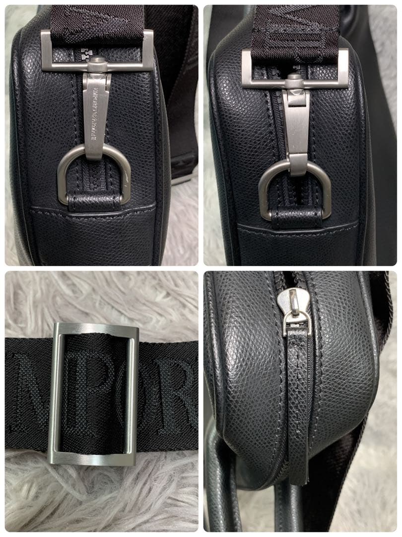 美品 EMPORIOARMANI 2way ビジネスバッグ ショルダーバッグ