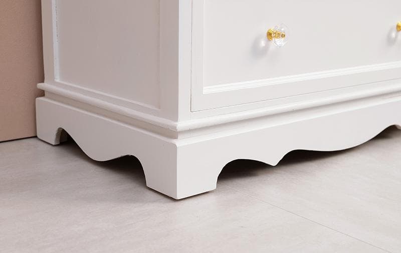 クリスタル取っ手　　キャビネット　オープンラック　チェスト　飾り棚