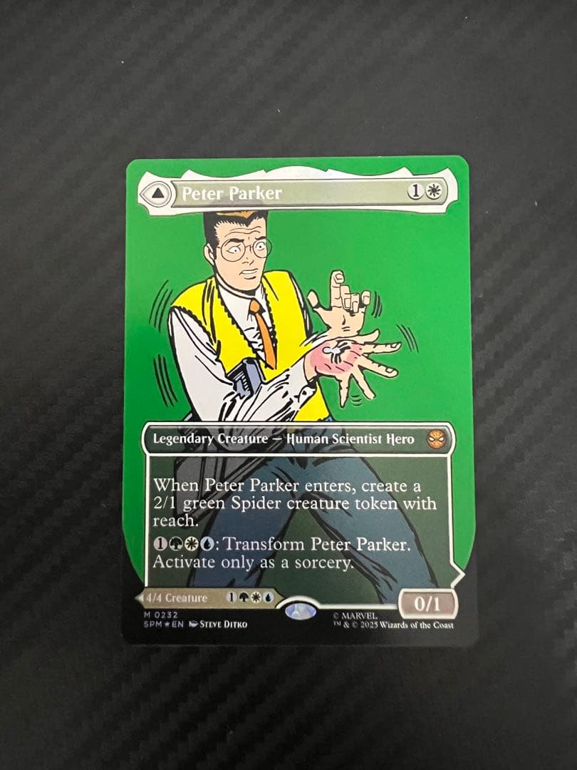 mtg ピーター・パーカー/アメイジング・スパイダーマン コミックfoil