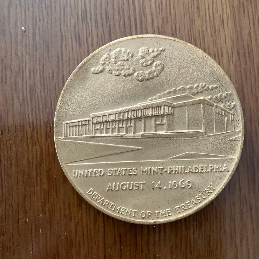 1969年 アメリカ合衆国造幣局メダル