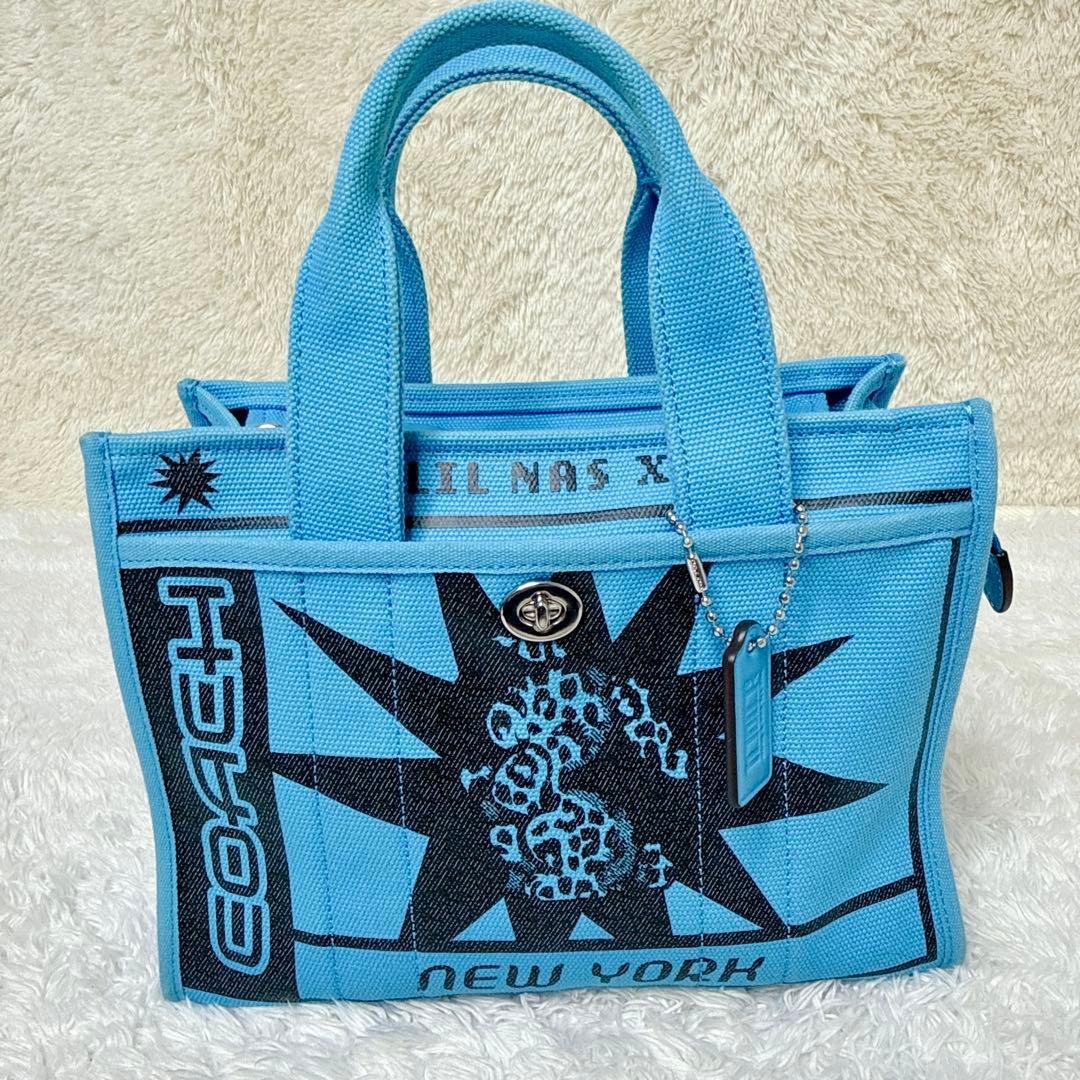 希少✨ COACH コーチ LIL NAS X DROP カーゴトート26