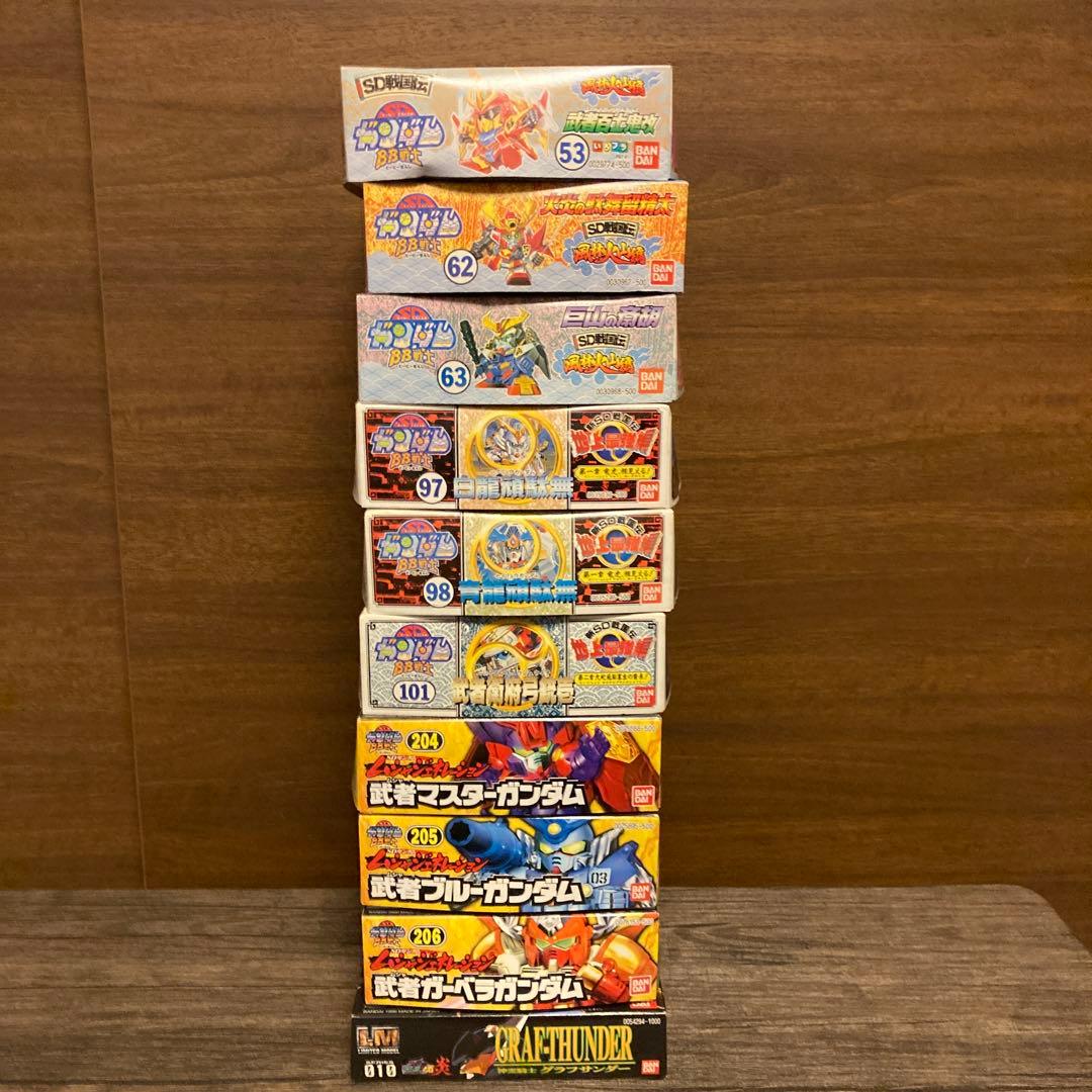 SDガンダム BB戦士　風林火山編　地上最強編　他　プラモデル　10個セット