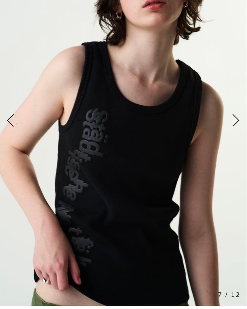 gadid anoniem LEWIN / BLACK タンクトップ