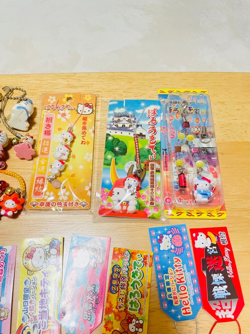 ご当地ハローキティ ストラップセット キーホルダー