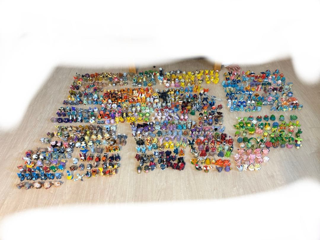 ポケモンキッズ 約710体とモンコレなどおまけ38体のセット　初代　初期多数