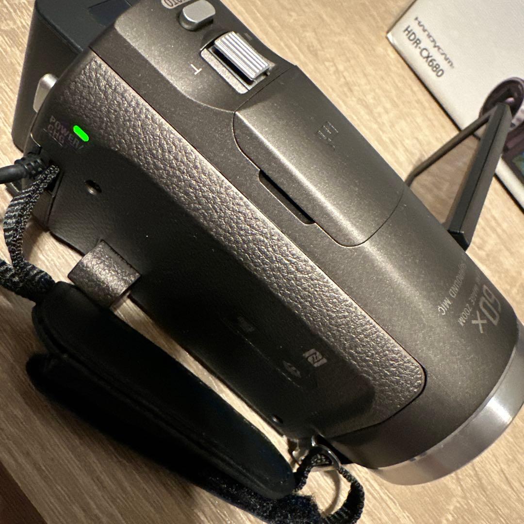 sony hdr-cx680 ビデオカメラ　ダークブラウン