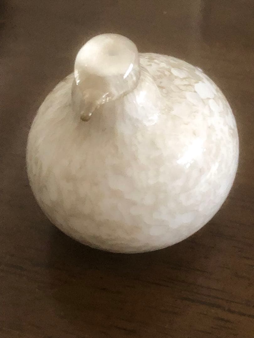 フィンランドの偉大なガラス作家オイバトイッカ作　雷鳥のガラスオブジェ