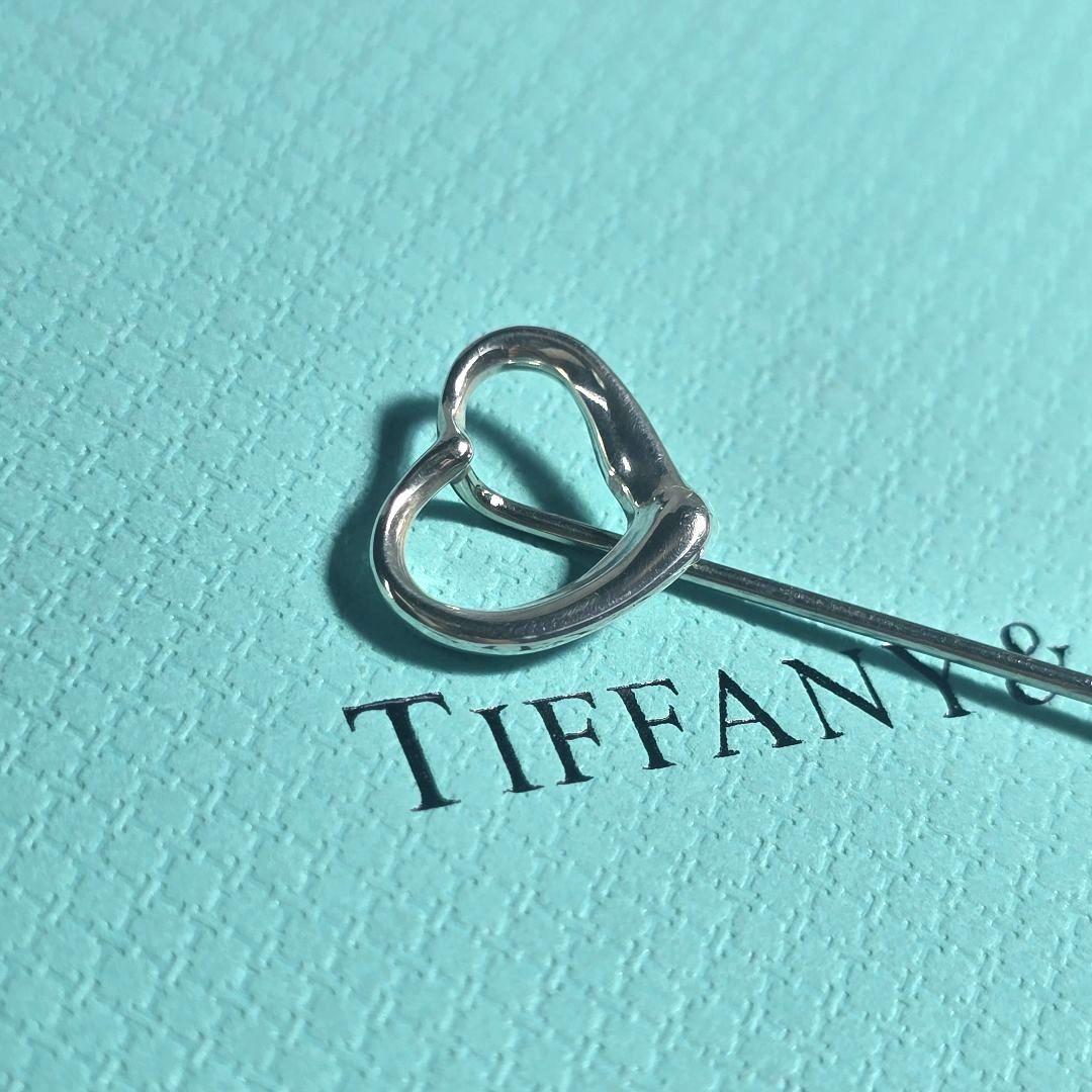 ティファニー SV925 オープンハート ピンブローチ　エルサ・ペレッティ