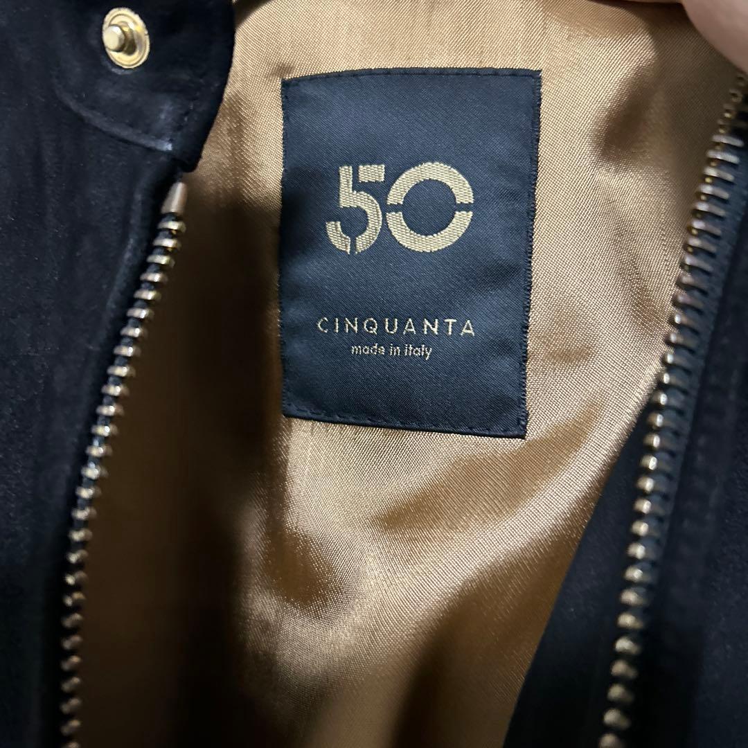 CINQUANTA /スエードライダース/ゴールドジップ46