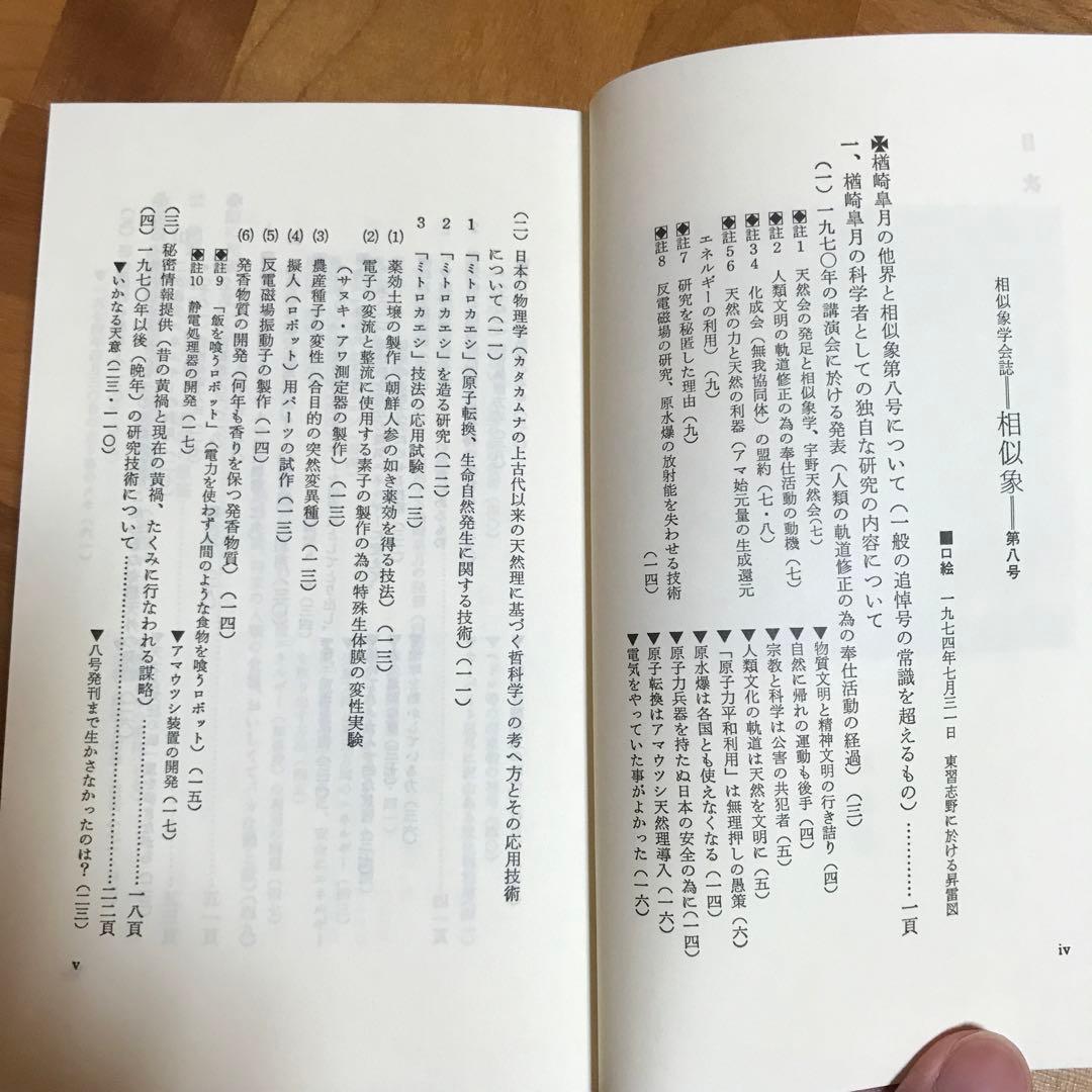相似象学会誌　相似象　第八号