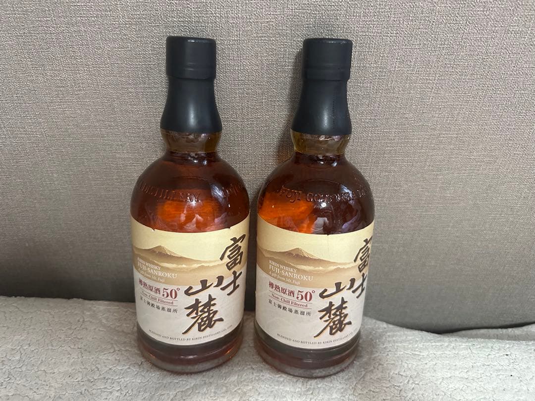 未開栓　富士山麓　樽熟50°ウイスキー　2本　終売品　バラ売り　OK